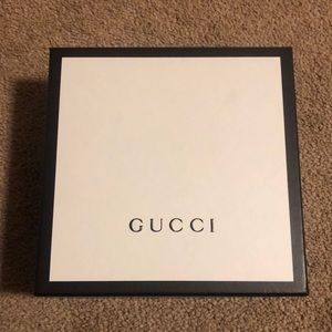 Authentic Gucci belt black leather